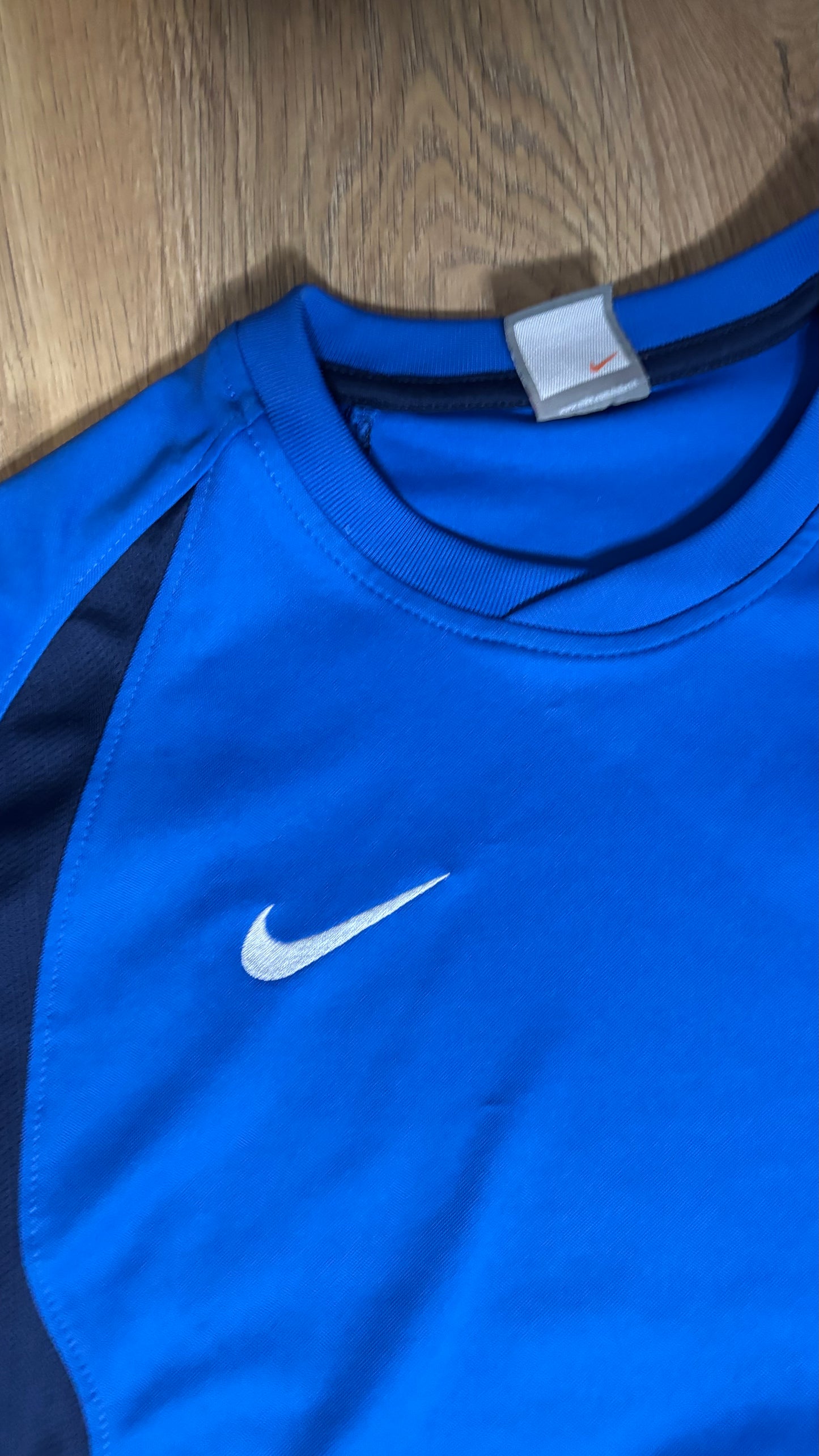 Nike Tee Shirt Blau Gr. M